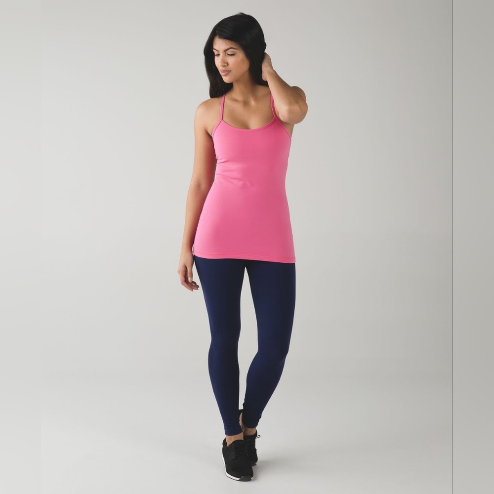 #73 Lululemon Power Y Tank (Pink Paradise)